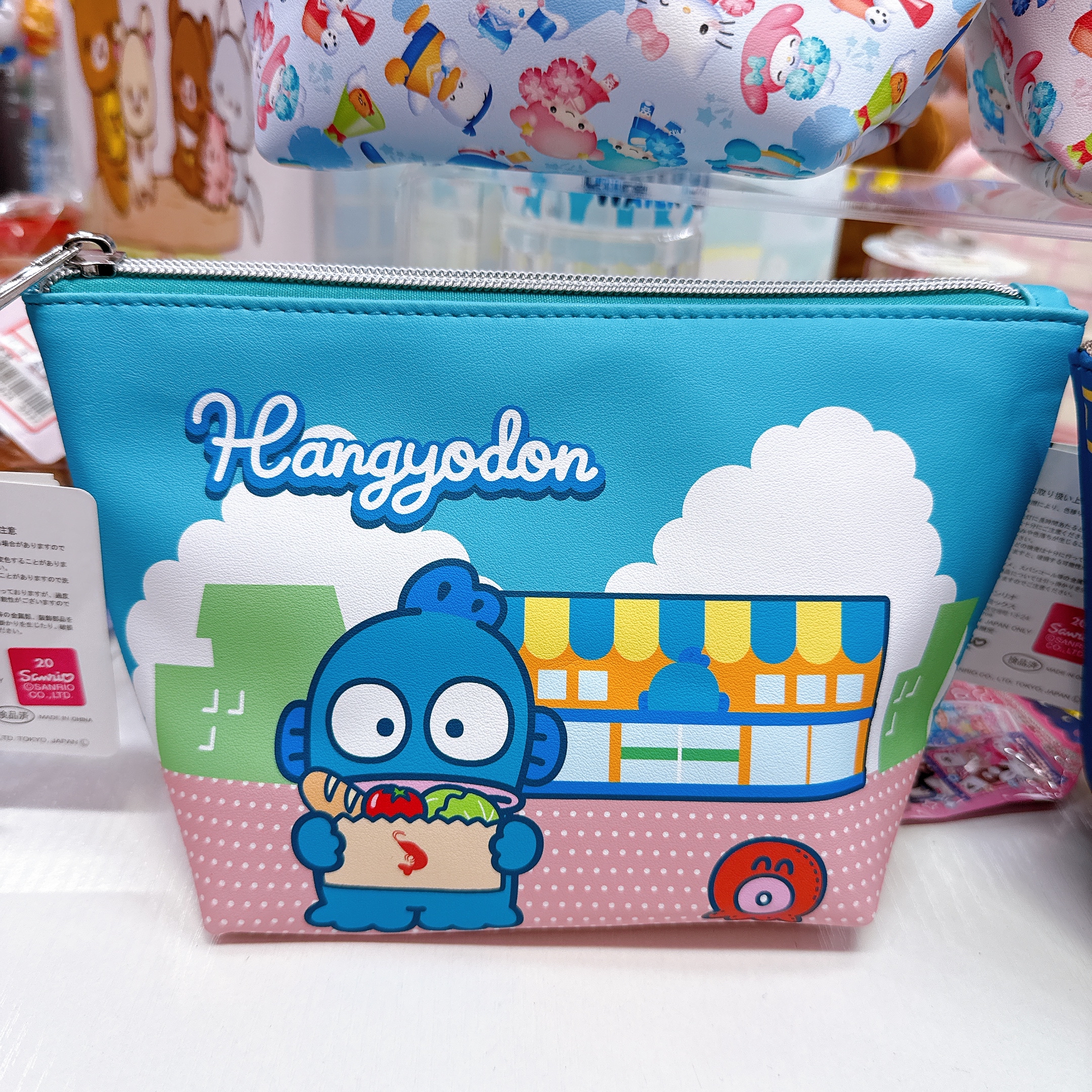 日本直送本店獨家發售Sanrio水怪 pc  星之卡比化妝袋 銀包
