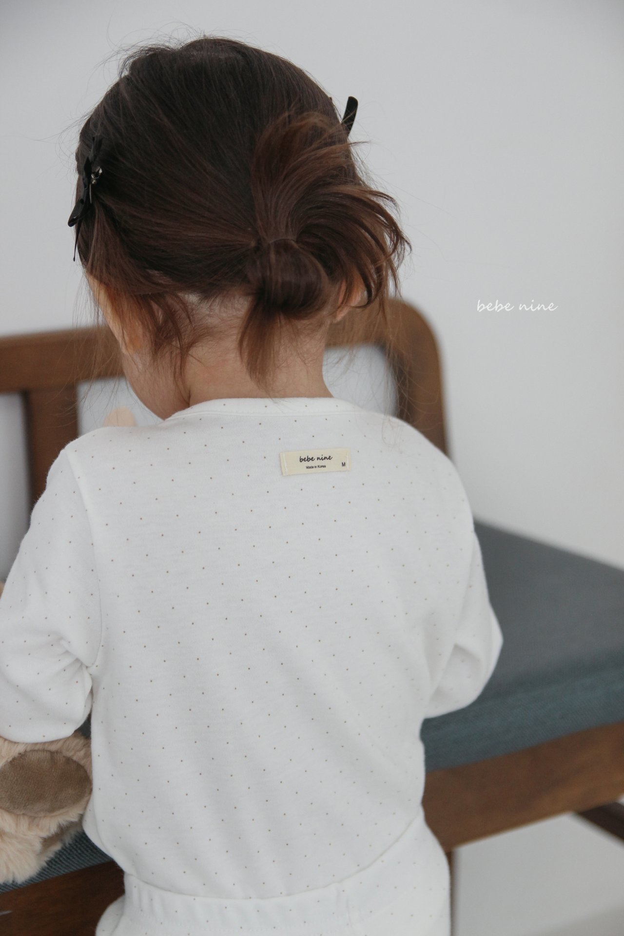 🌸預訂 韓國直送🌸🇰🇷Bebenine兩色簡約波點星月長袖家居服上下套裝