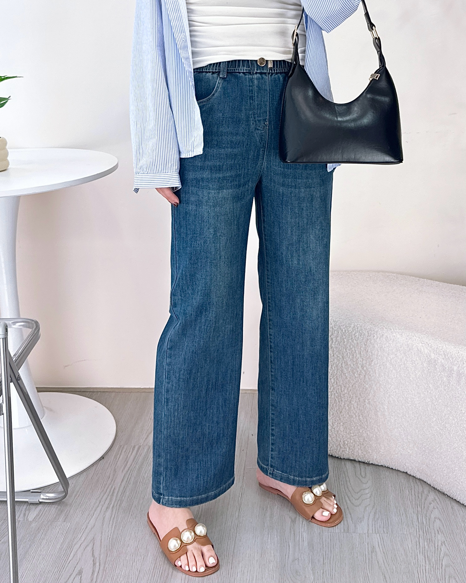 全橡筋腰超彈小闊薄牛