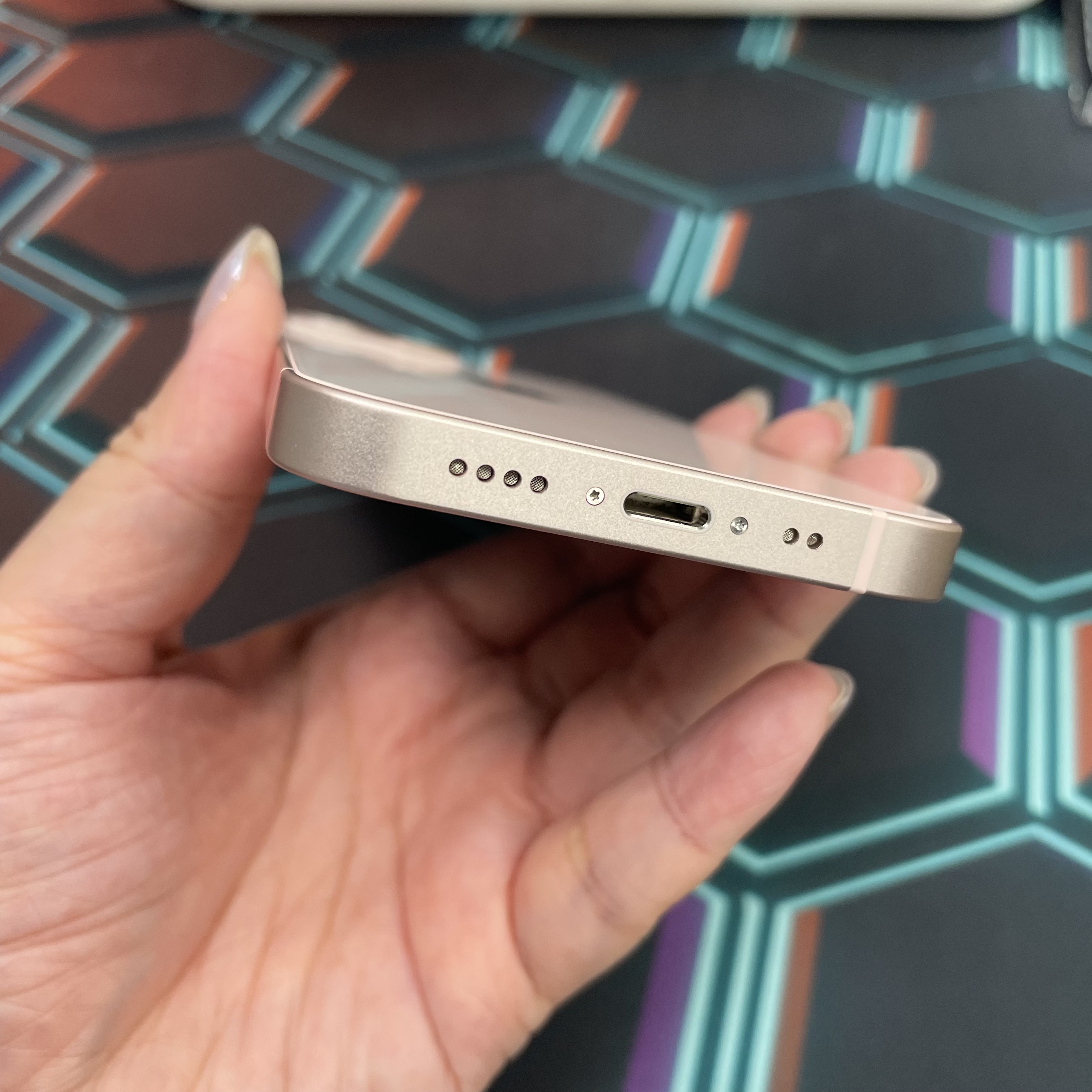 *7174 13 mini 完美機 512GB 電100 粉色 pink