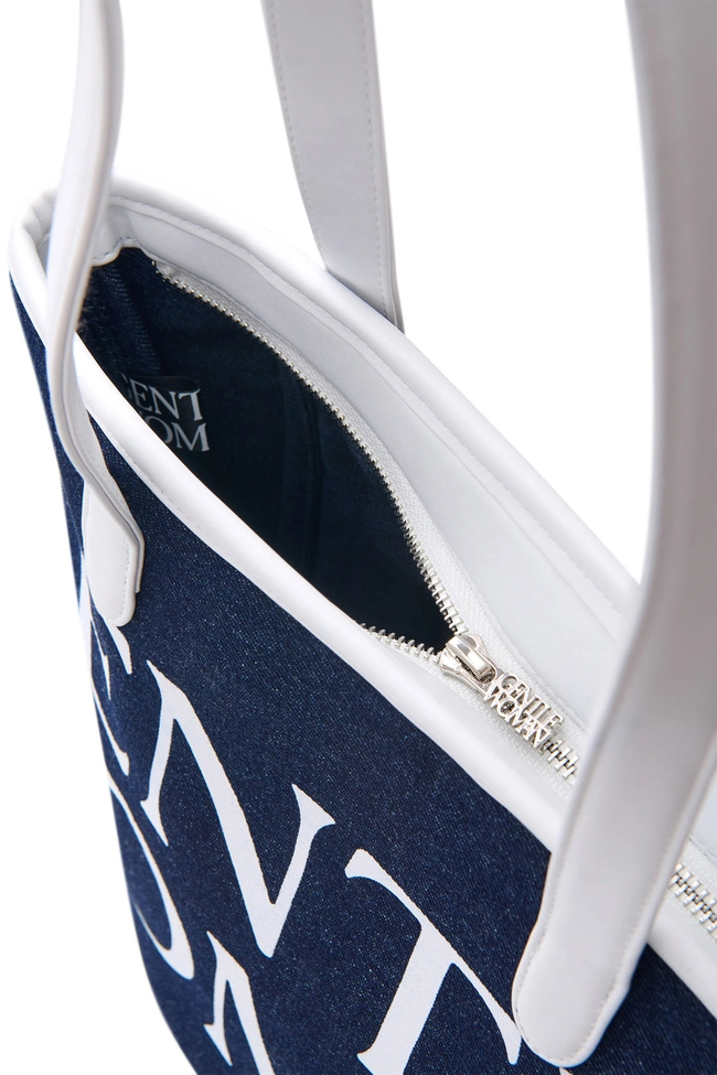 🇹🇭GENTLEWONAN - 拼色牛仔TOTE BAG 代購款