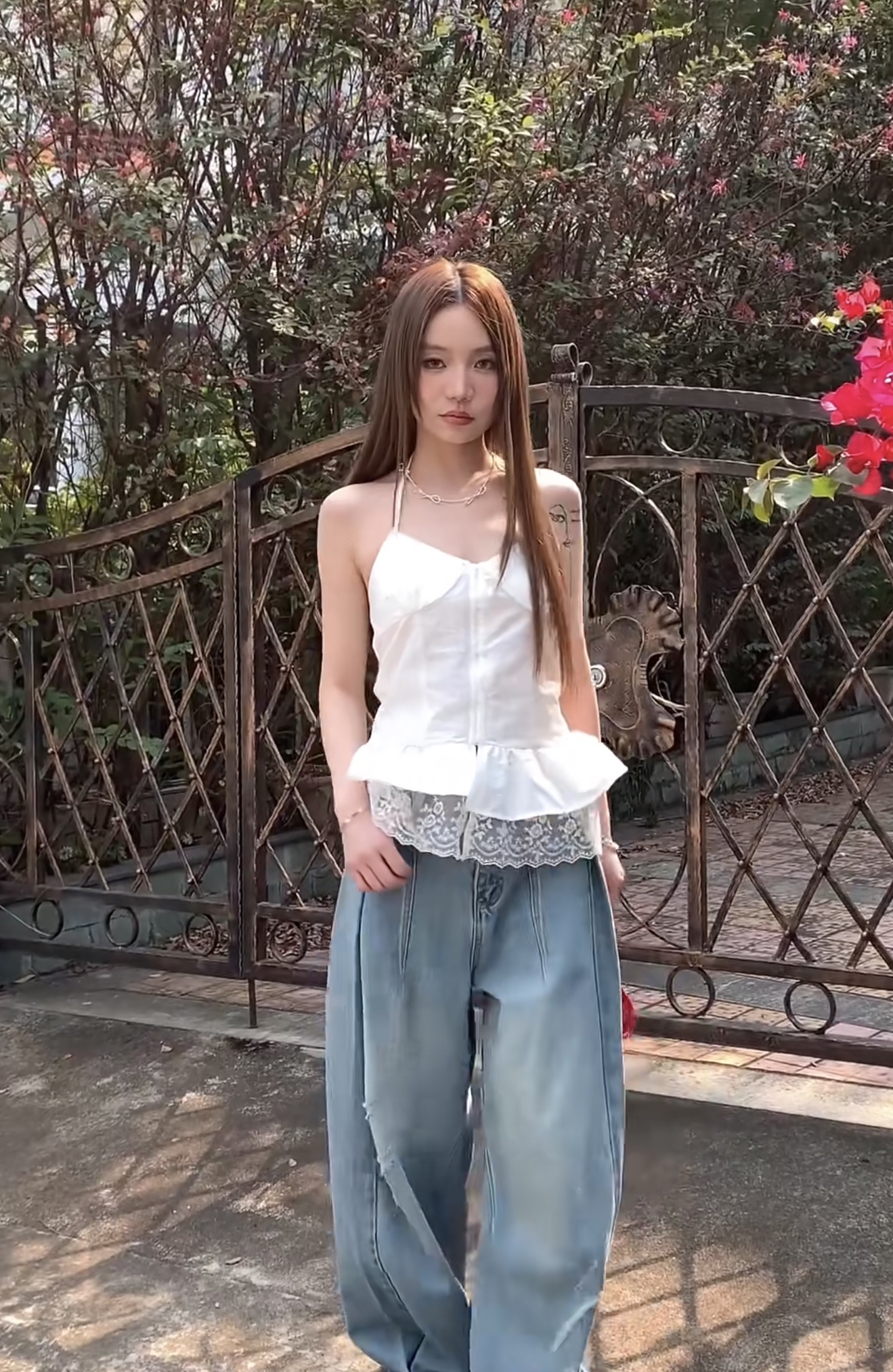 TP450露背绑带上衣