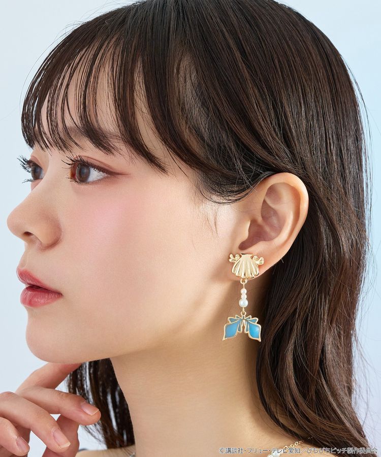 《Pre-Order》Clip-on Earring 耳夾｜唱K小魚仙 Pichi Pichi Pitch X earth Japan Label (26PP10-P)