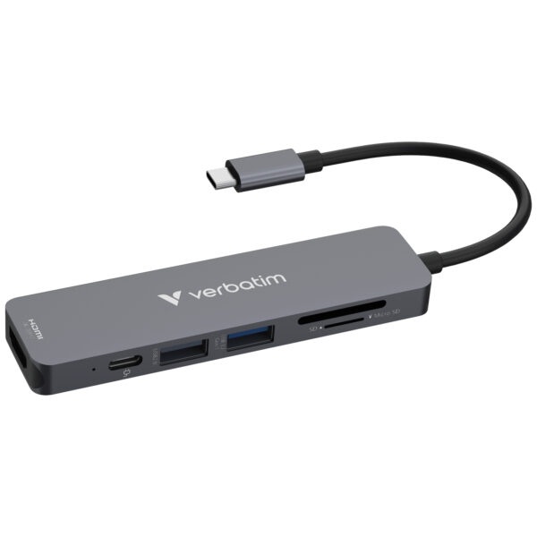 Verbatim 威寶｜Essentials Hub 6 Port 集線器