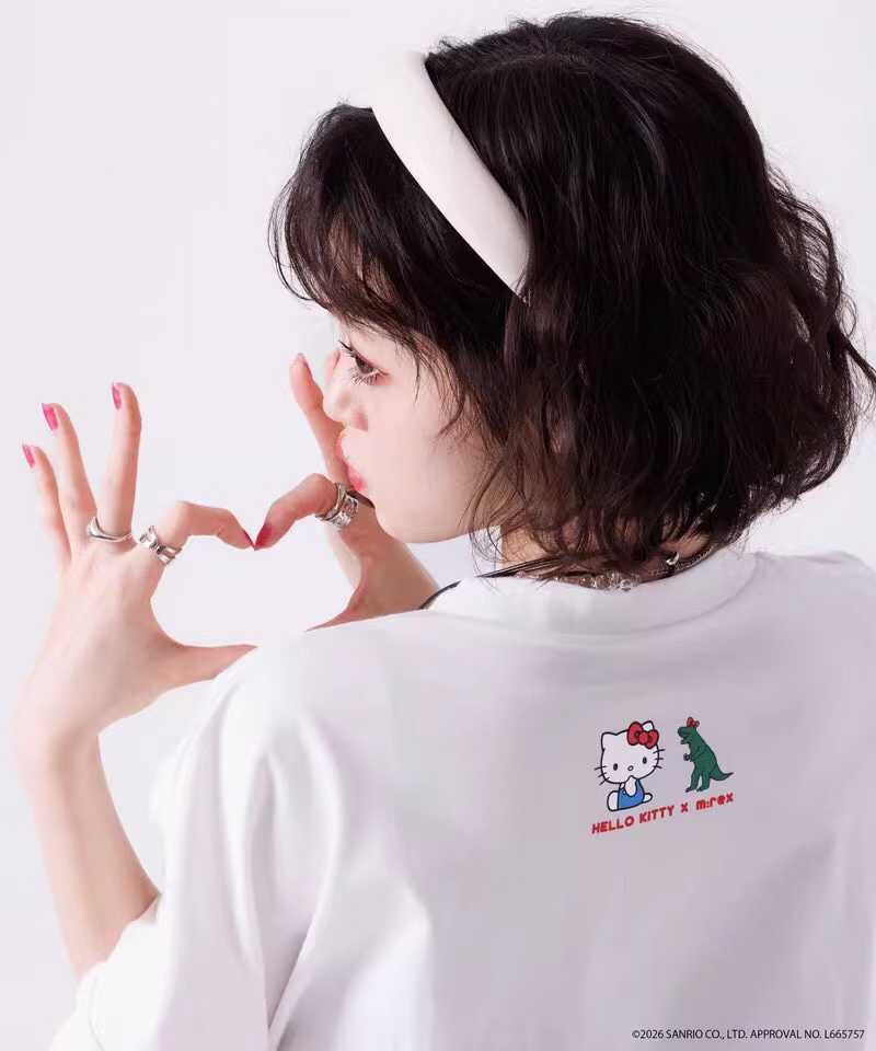 預訂 HELLO KITTY×m:rex 短袖Tee [貨號26A372]