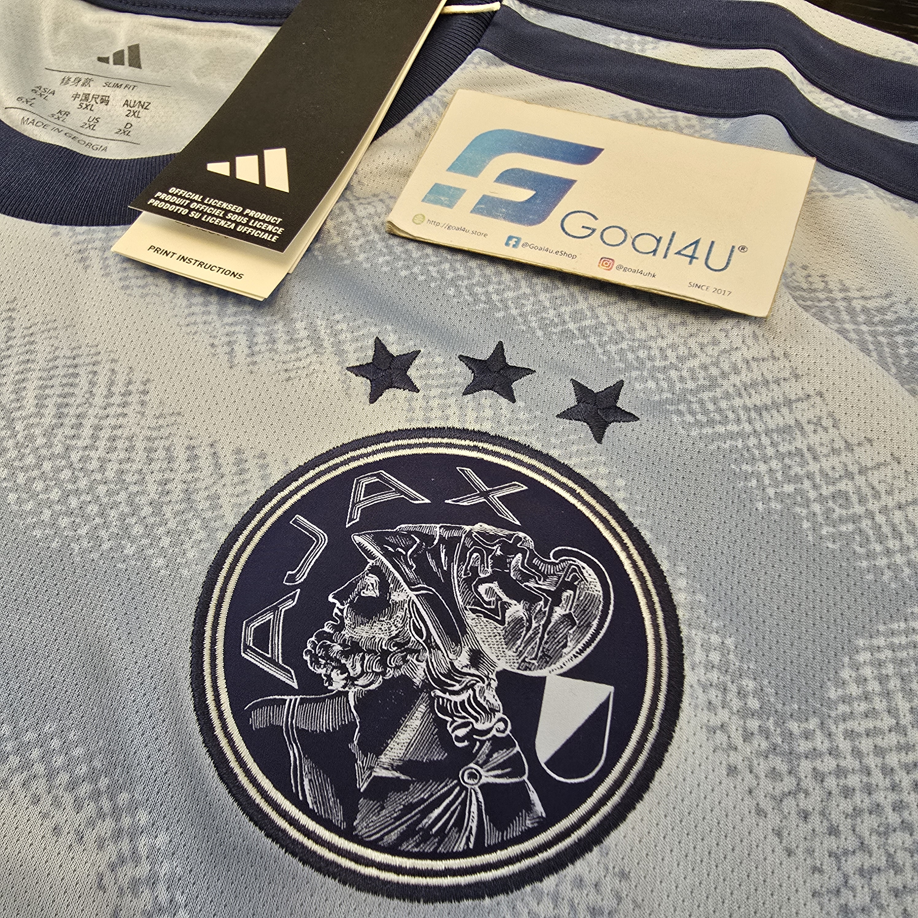 🏛️重溫傳奇主場風采 Adidas Ajax 阿積士 2026-27 三客球迷版球衣 JZ4692