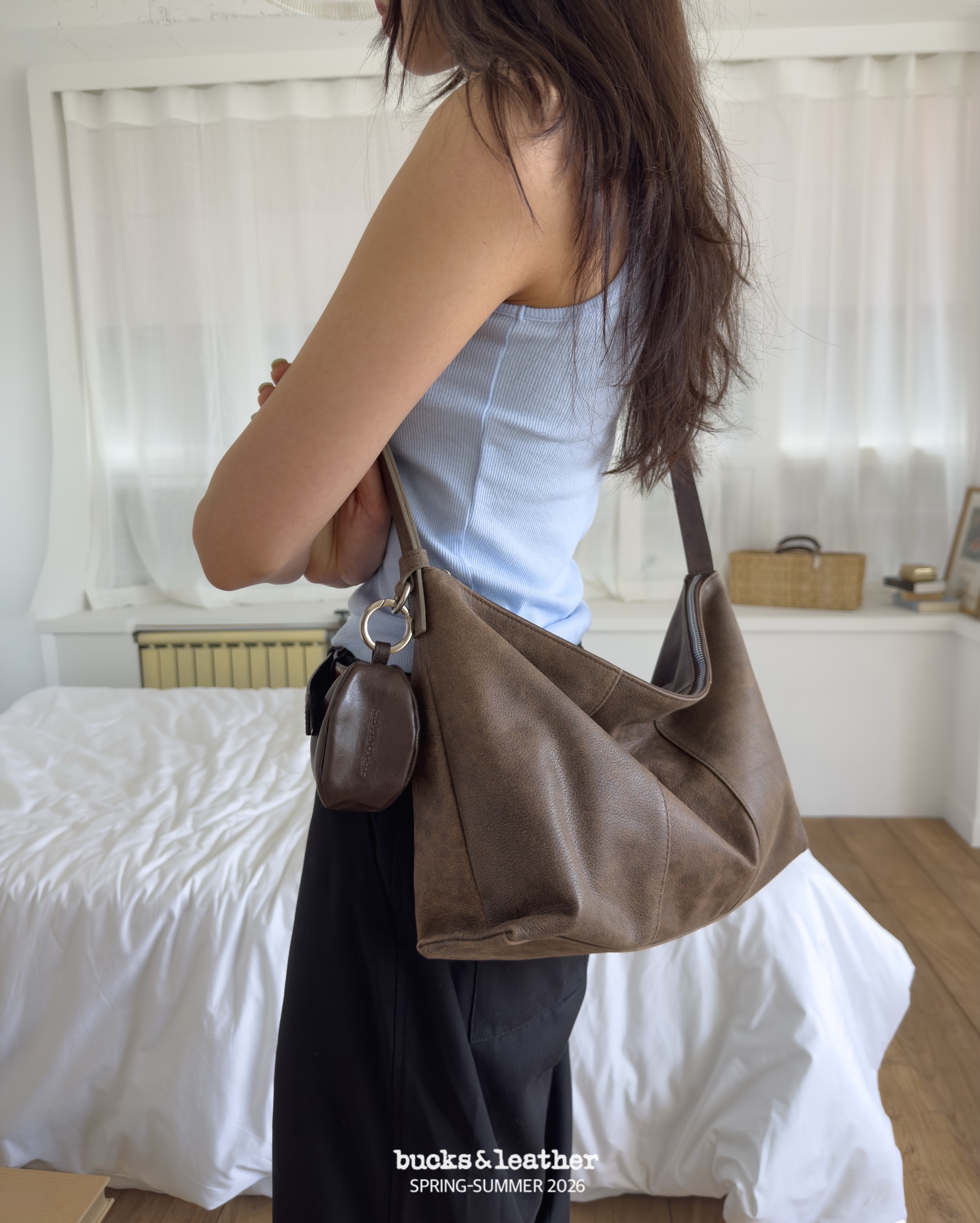 【26SS 】預訂_Corner Bag By Bucks & leather