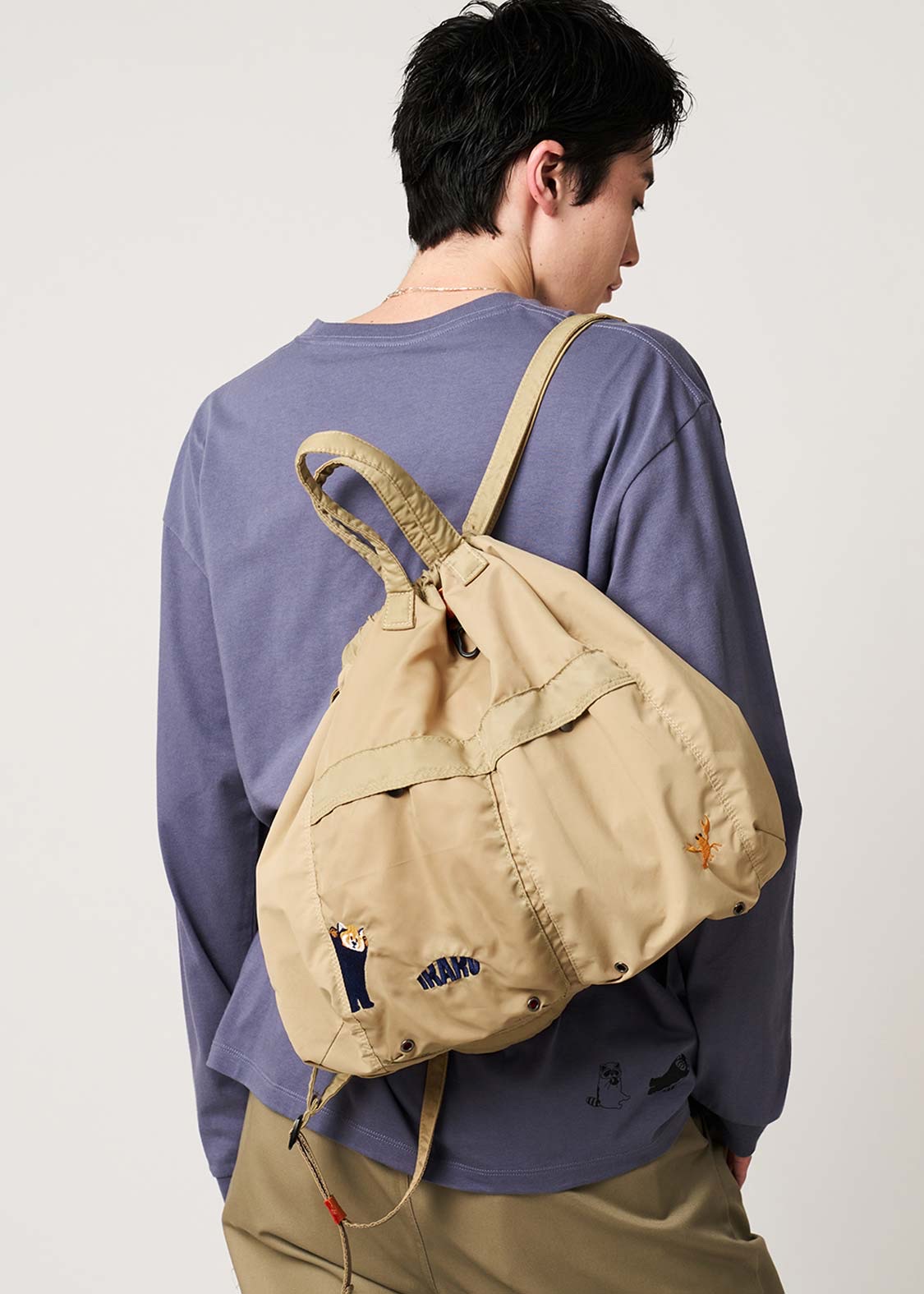 📦訂購 日本限定 CONTROL FREAK x graniph IKAKU Red Panda 小熊貓 3WAY 3用背包