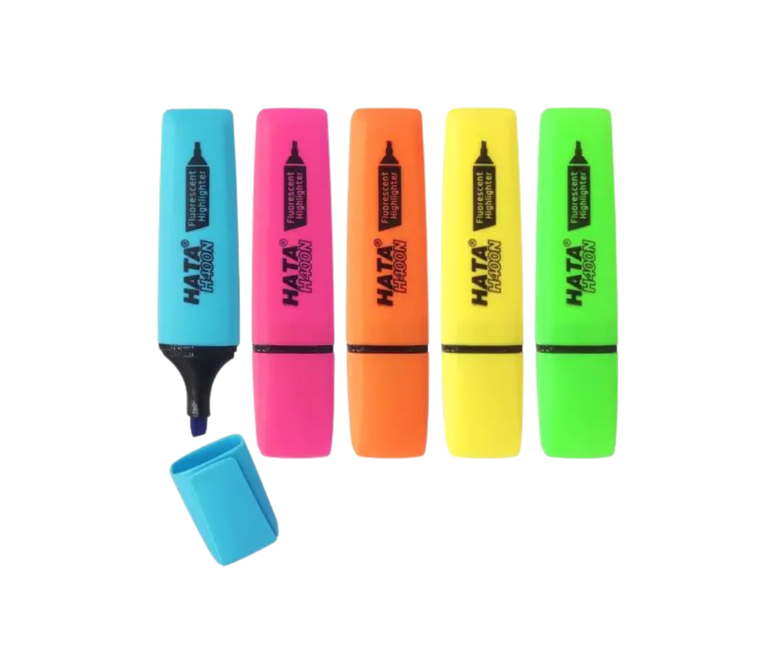 Highlighter/Hata H400N/Fluorescent/ Penyorot/Writing Pen/1.0mm-4.0mm