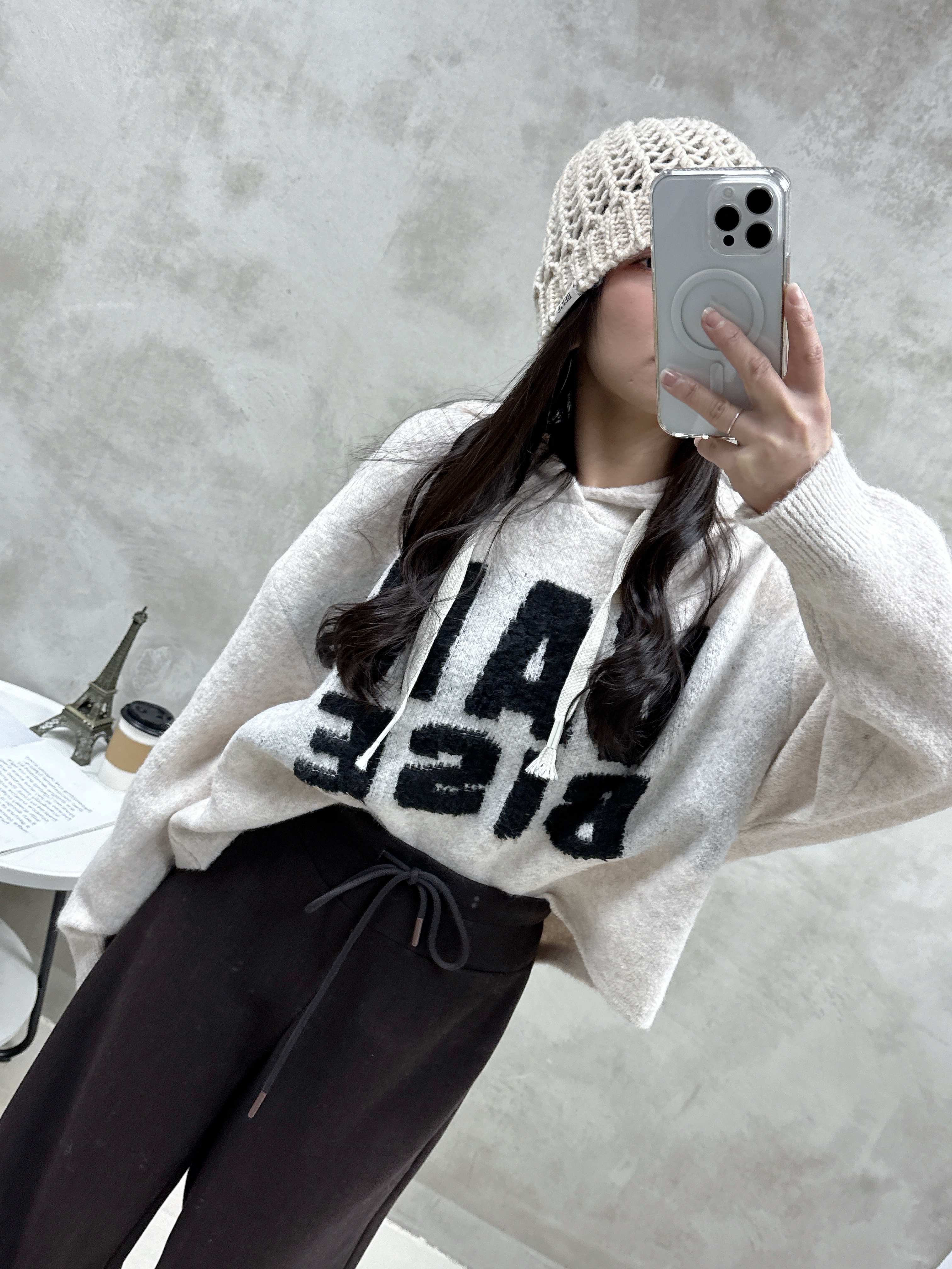 Q09 加高腰直身休閑褲