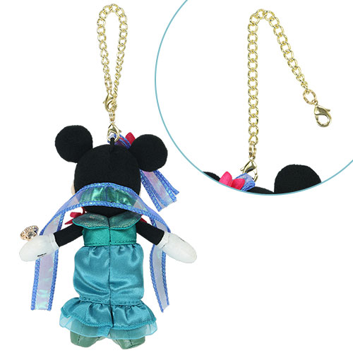 【預訂】DisneySea 25th The Jubilee Journey - Minnie 公仔掛飾 (Mermaid Lagoon)