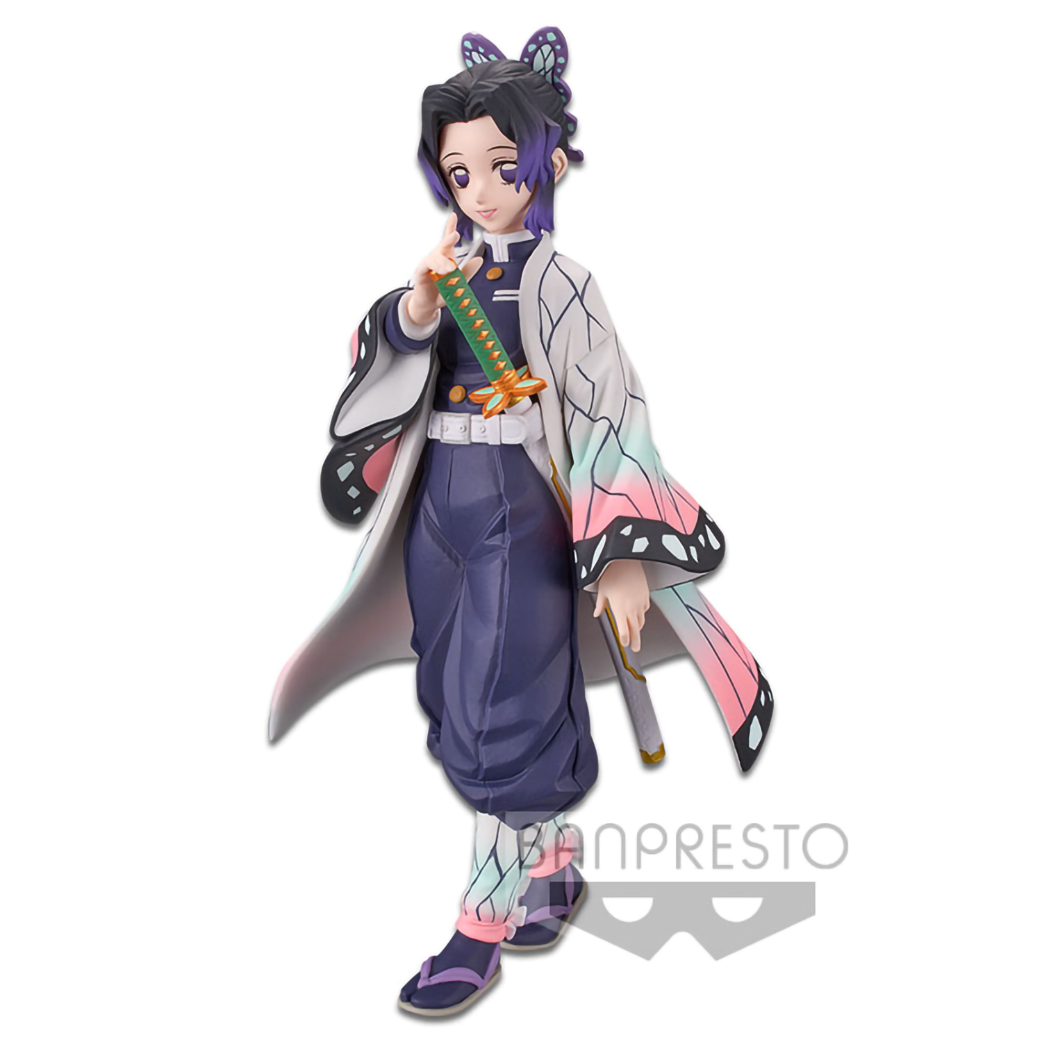 Banpresto, Demon Slayer, Kimetsu no Yaiba Figure Vol. 9 Shinobu Kocho 鬼滅之刃 絆之裝 玖之型 胡蝶忍 蟲柱 