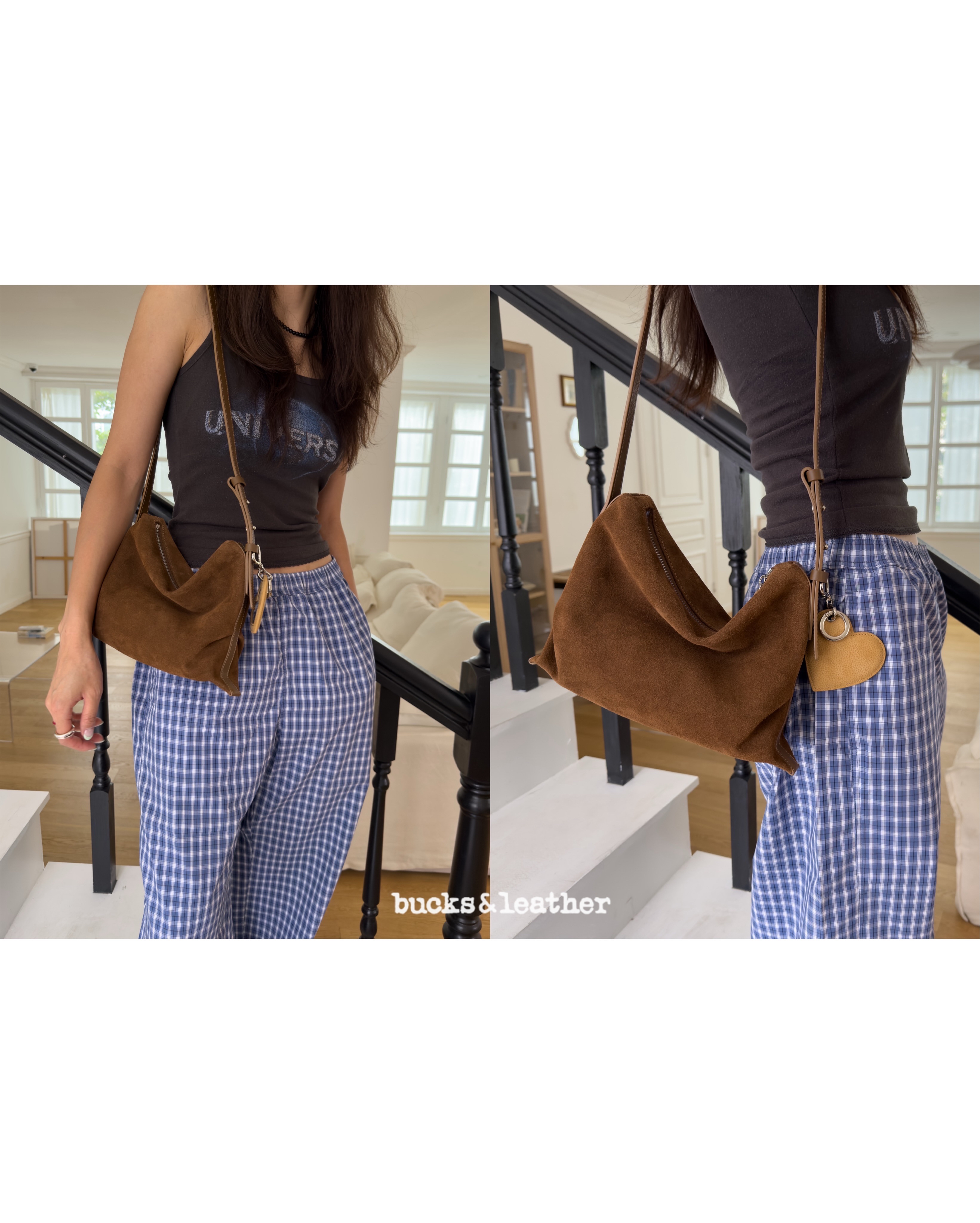 【熱賣款】預訂_慵懶風單肩 Day Shoulder Small By Bucks & leather