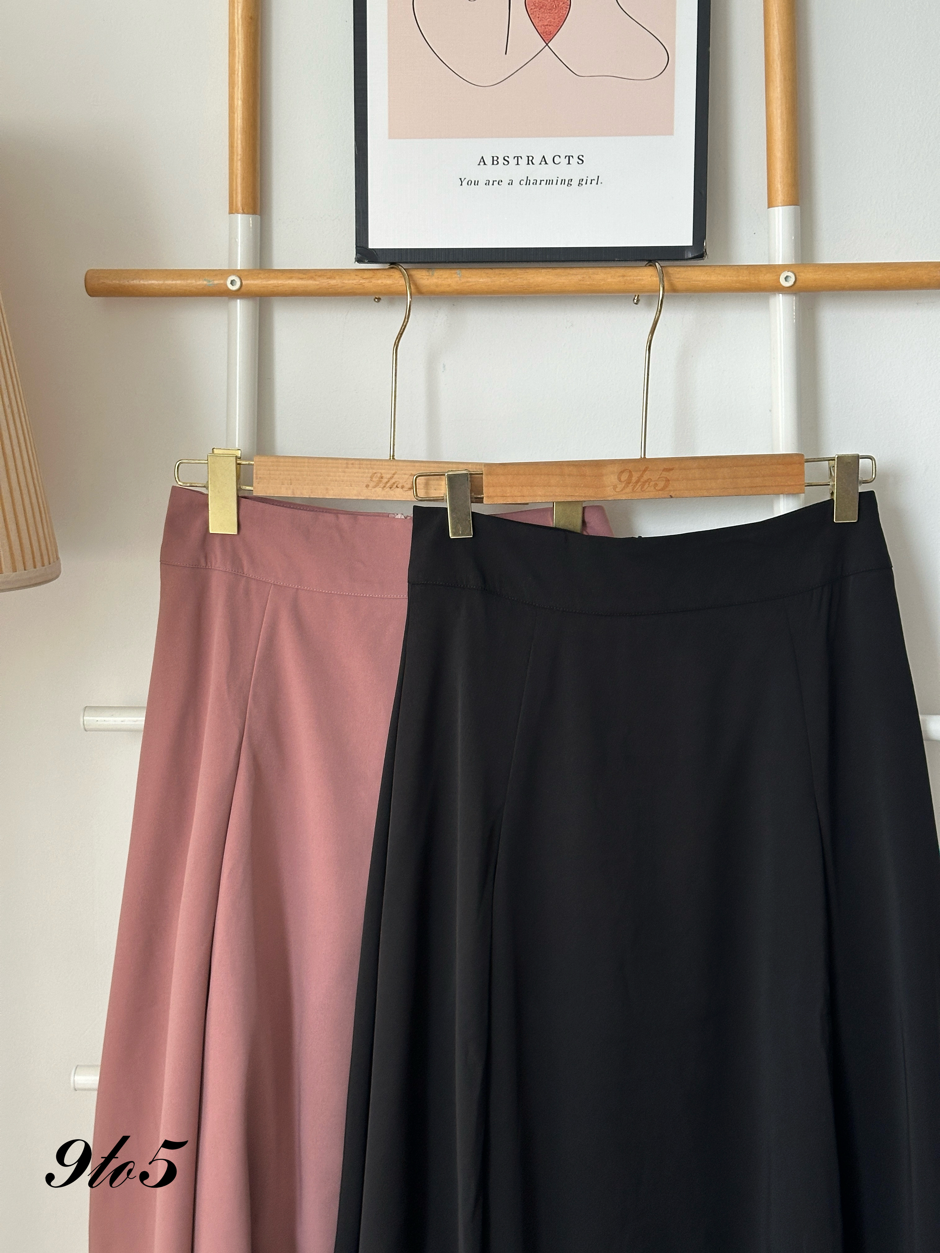 S1794 A Line Long Skirt - 3 Colors