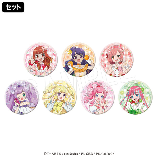 星光系列 Pretty Series × 果實園聯乘 盲抽閃襟章 Fruits gingham ver. #P-PIG0217 [中外鉱業] (PRE-ORDER) [2026/11]