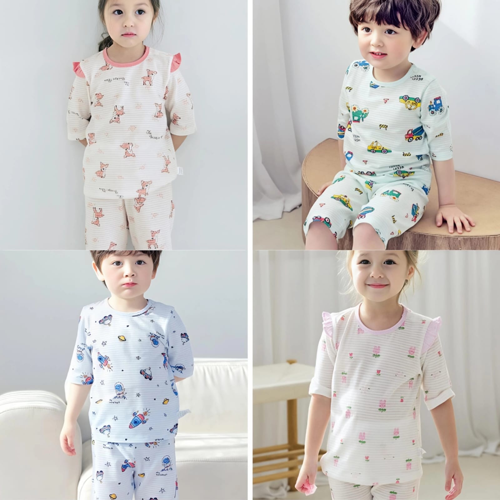 韓國透氣棉家居服套裝