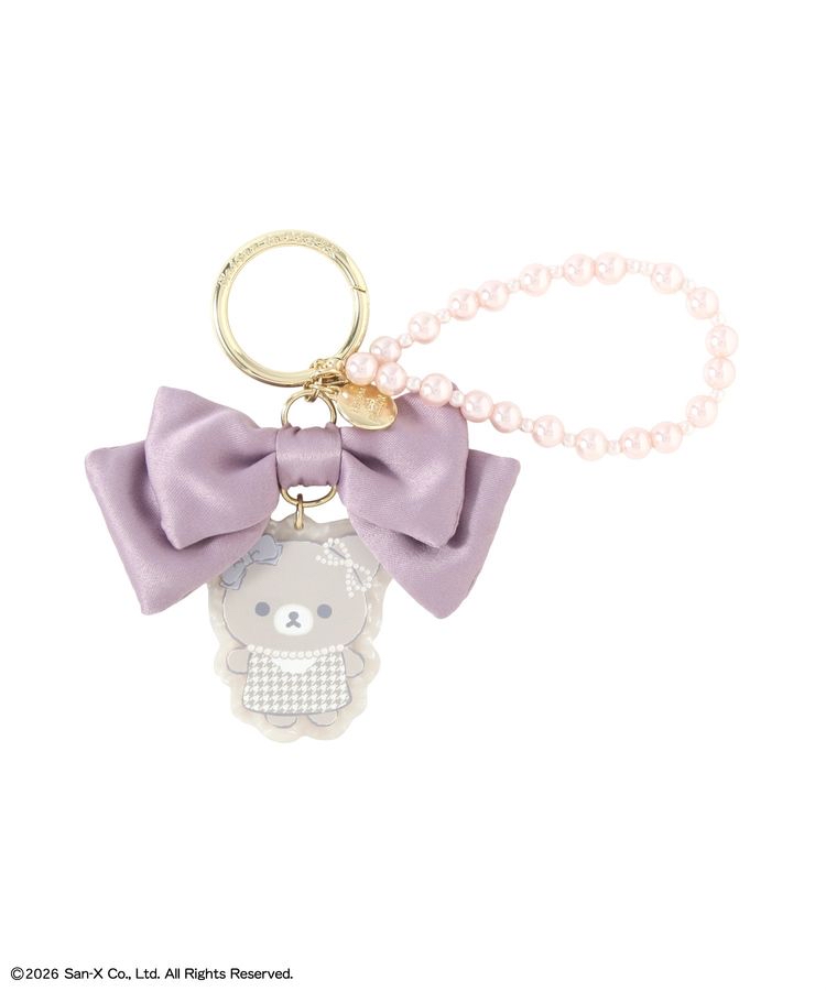 🎀【預訂】Maison de FLEUR × RILAKKUMA 茶小熊掛飾