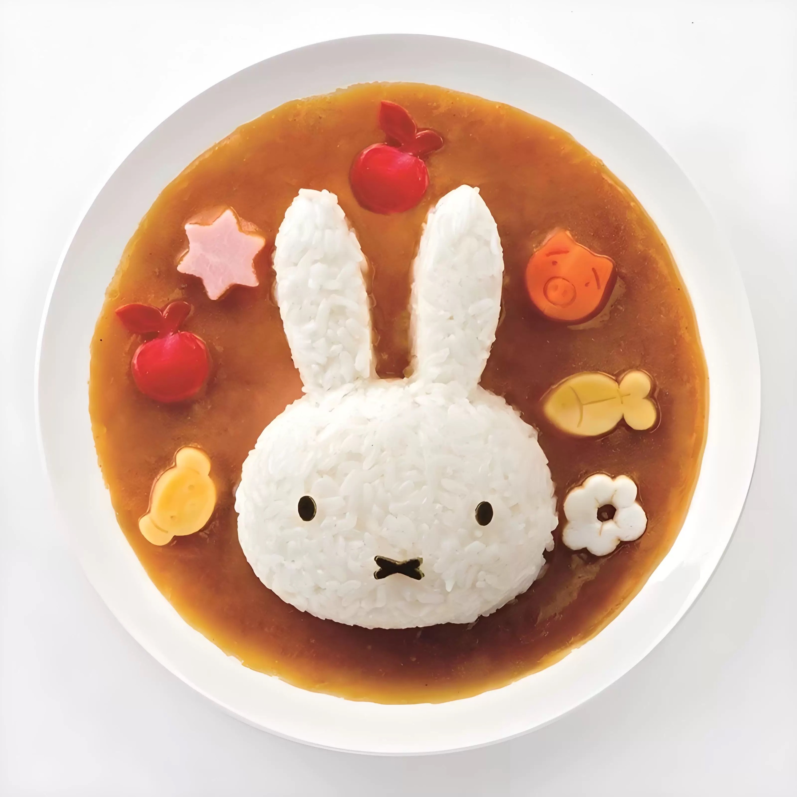 日本Skater Miffy 造型咖哩飯製作器