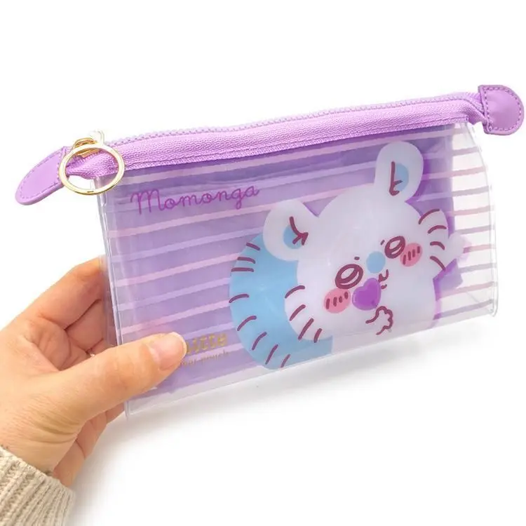 現貨🌸日本直送 |Chiikawa日版化妝袋/收納袋/多用途小袋（紫）