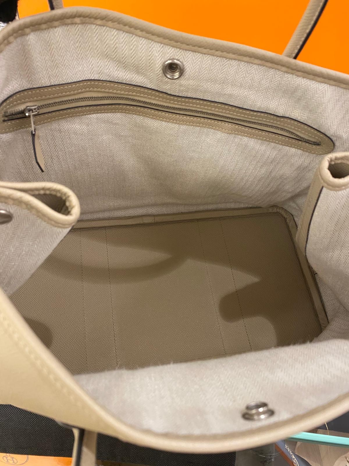 HERMES Garden party 36 風衣灰