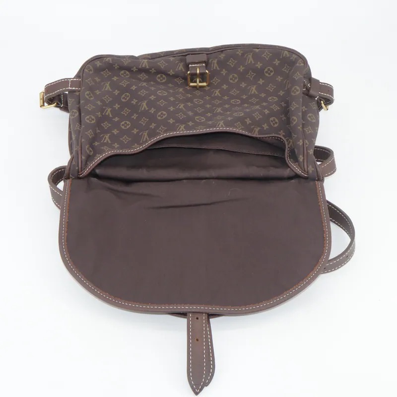 Louis Vuitton Monogram Mini Lin Saumur 30
