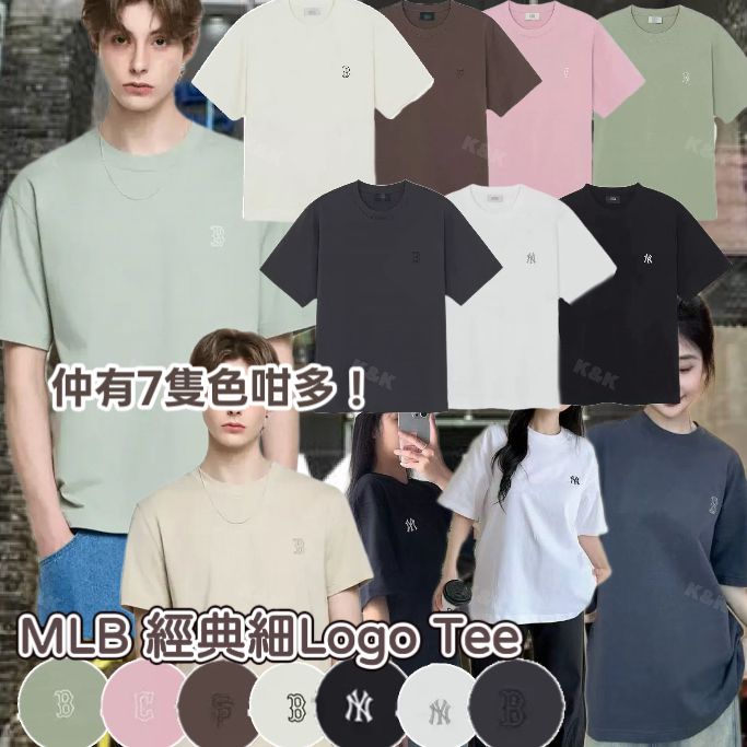 $125件。經典細logo短Tee
