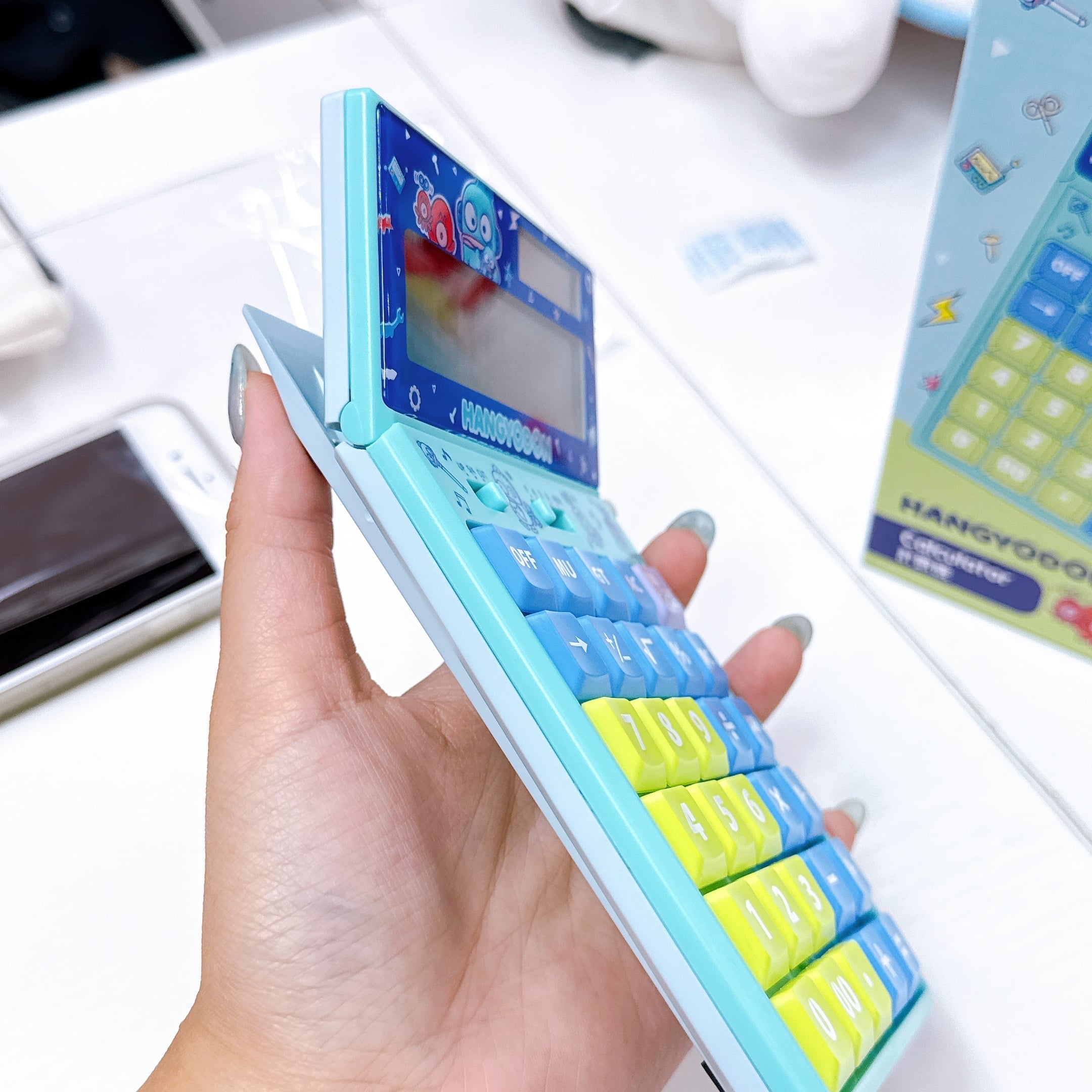 Sanrio計數機 可以調校角度 17×10.5 cm