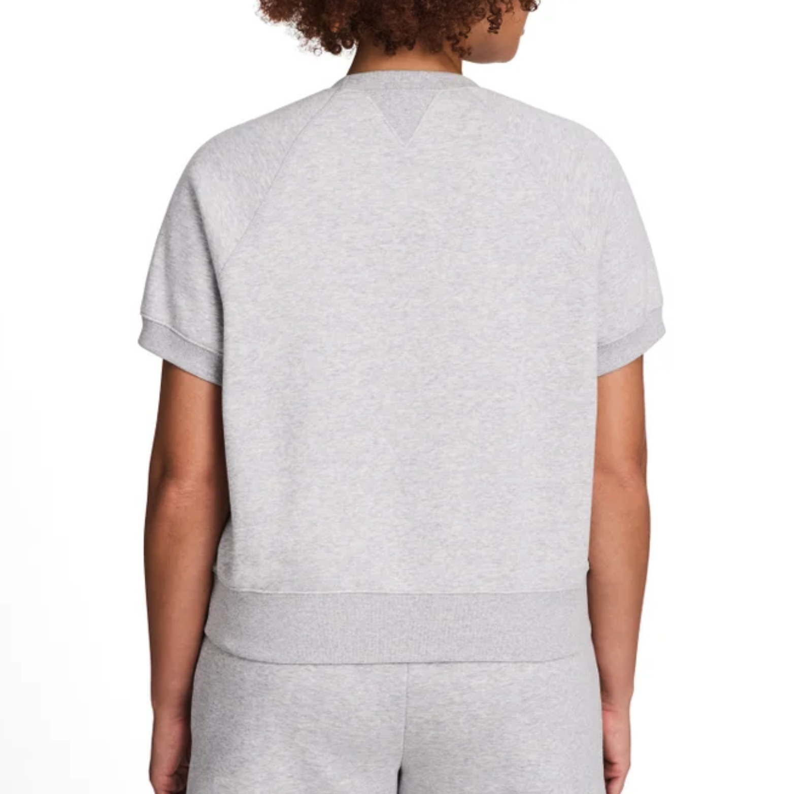 Champion Women's Short Sleeve Logo Fleece Sweater