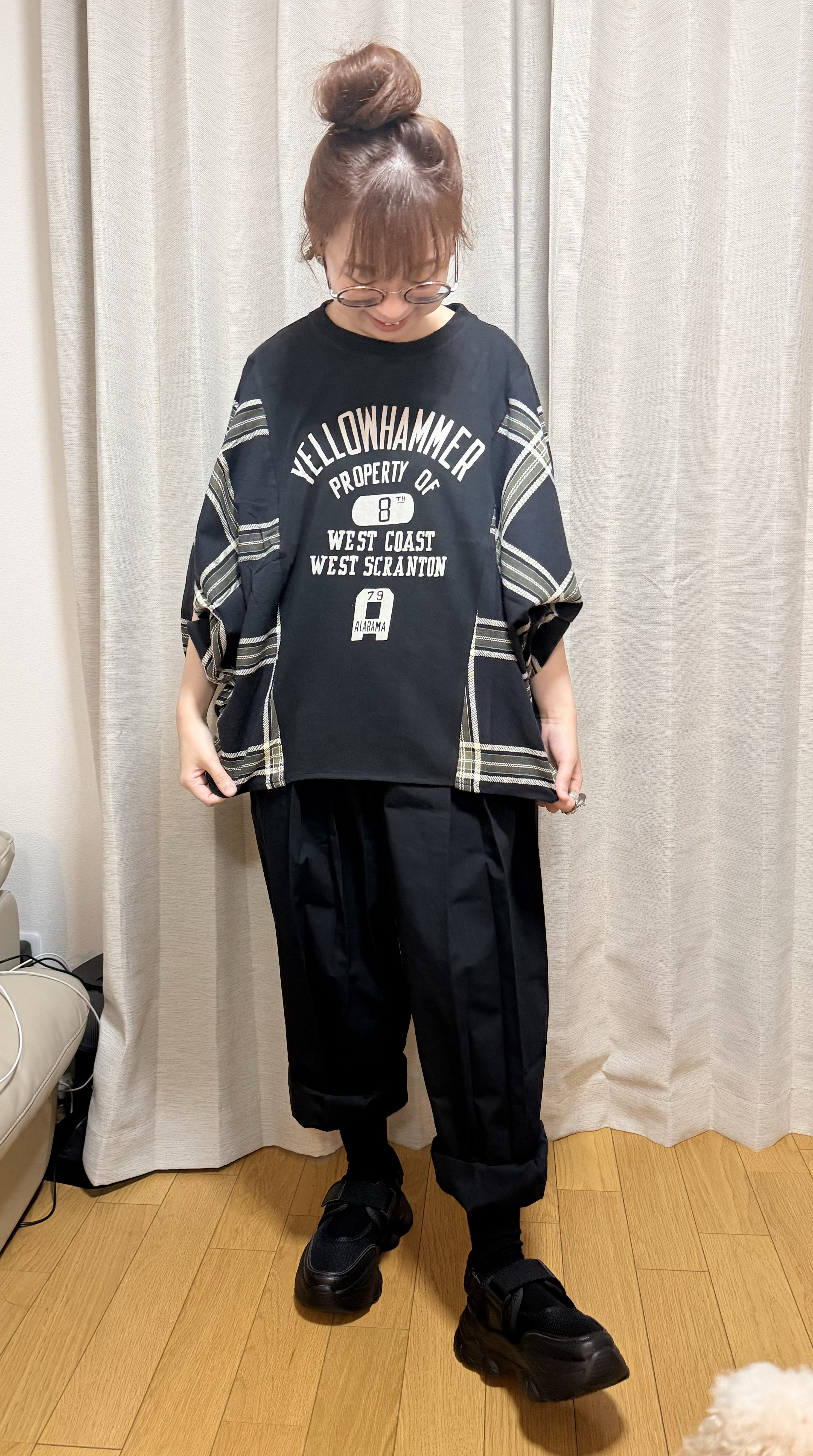 日本拼款衫