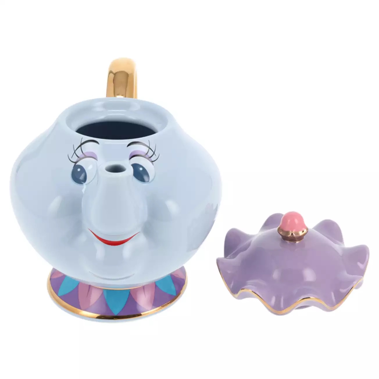 📦訂購 日本限定 東京迪士尼 Tokyo Disney Mrs. Potts 波茨夫人 西式餐具 茶壺🫖