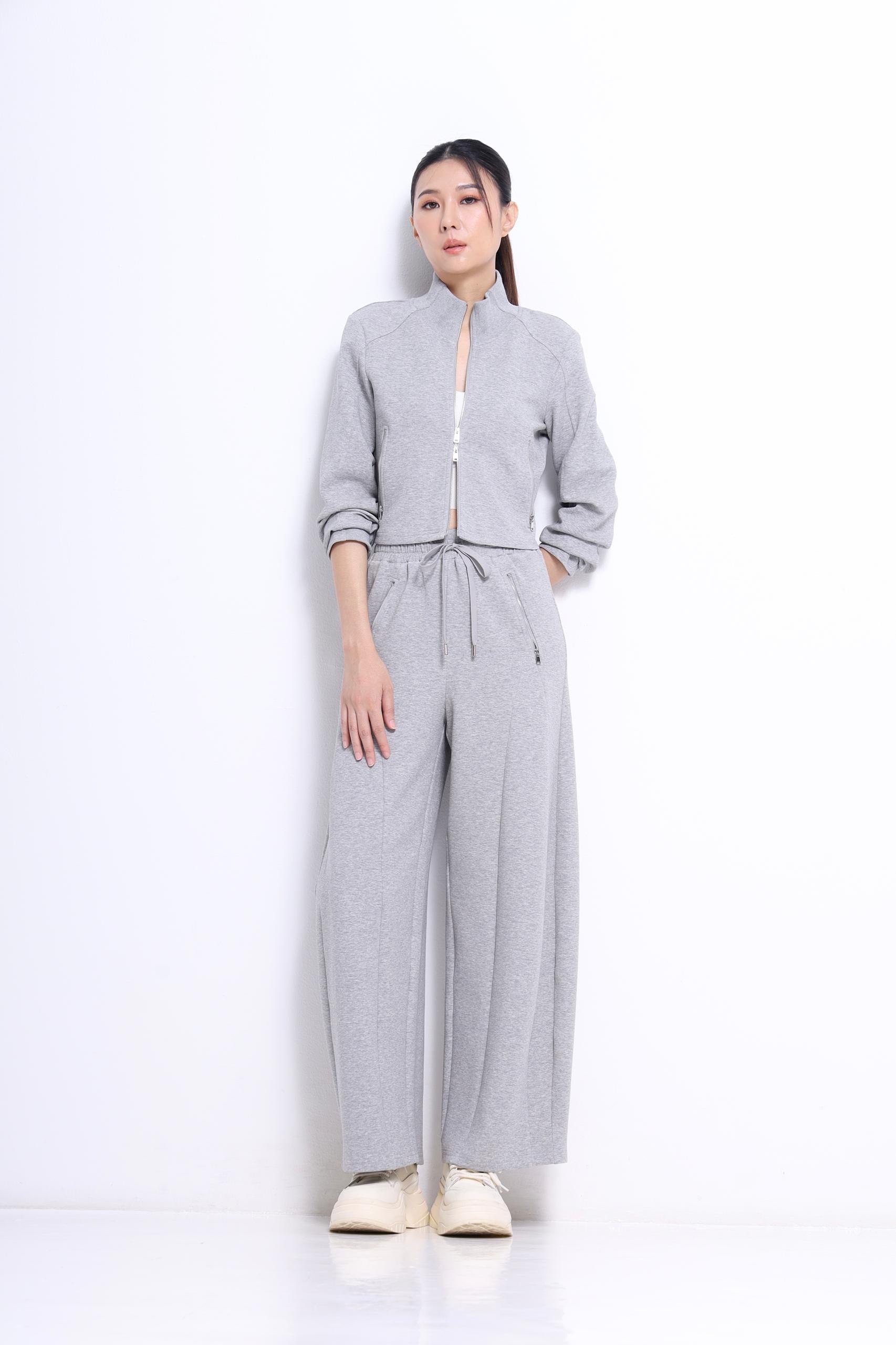 CB2734 Elevate Zip-Up Cropped Jacket