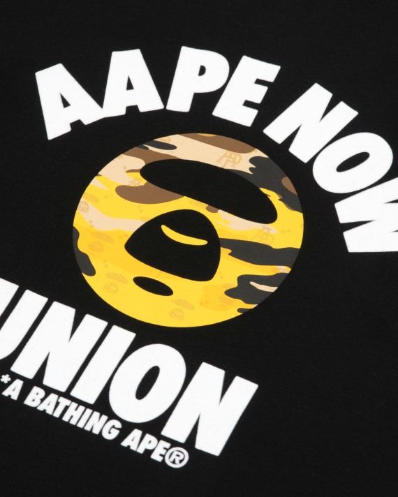 AAPE AAPENOW Moonface graphic tee (1973XXR)