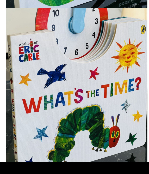 The world of Eric Carle what's the time?the very hungry caterpillar's 123 finger puppet book.where is the very hungry caterpillar. Roster's off to see the world