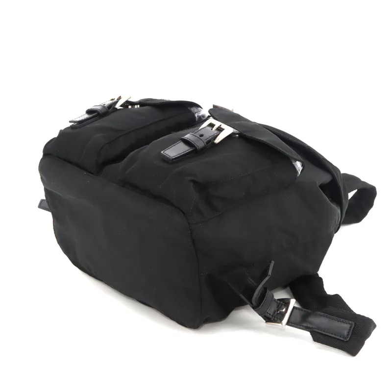 Prada Tessuto Double Pocket Backpack