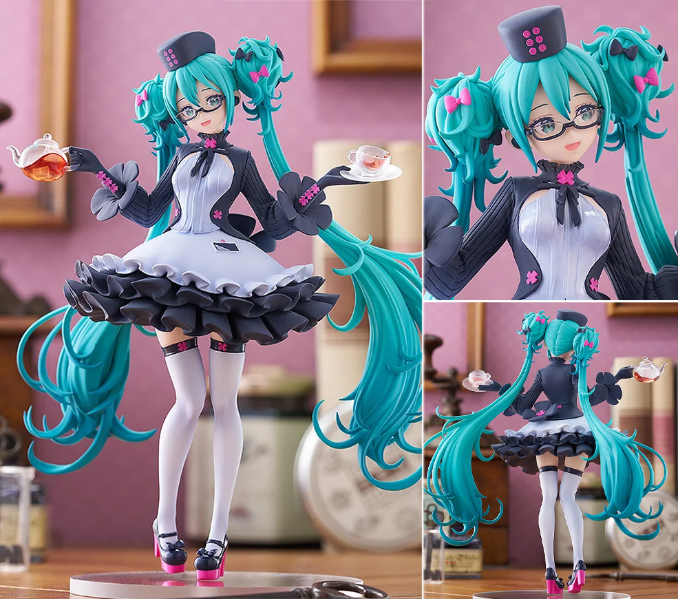 (預訂訂金 $100) (總價 $306) GSC POP UP PARADE 初音未來 眼鏡x咖啡廳Ver. (行版) Hatsune Miku