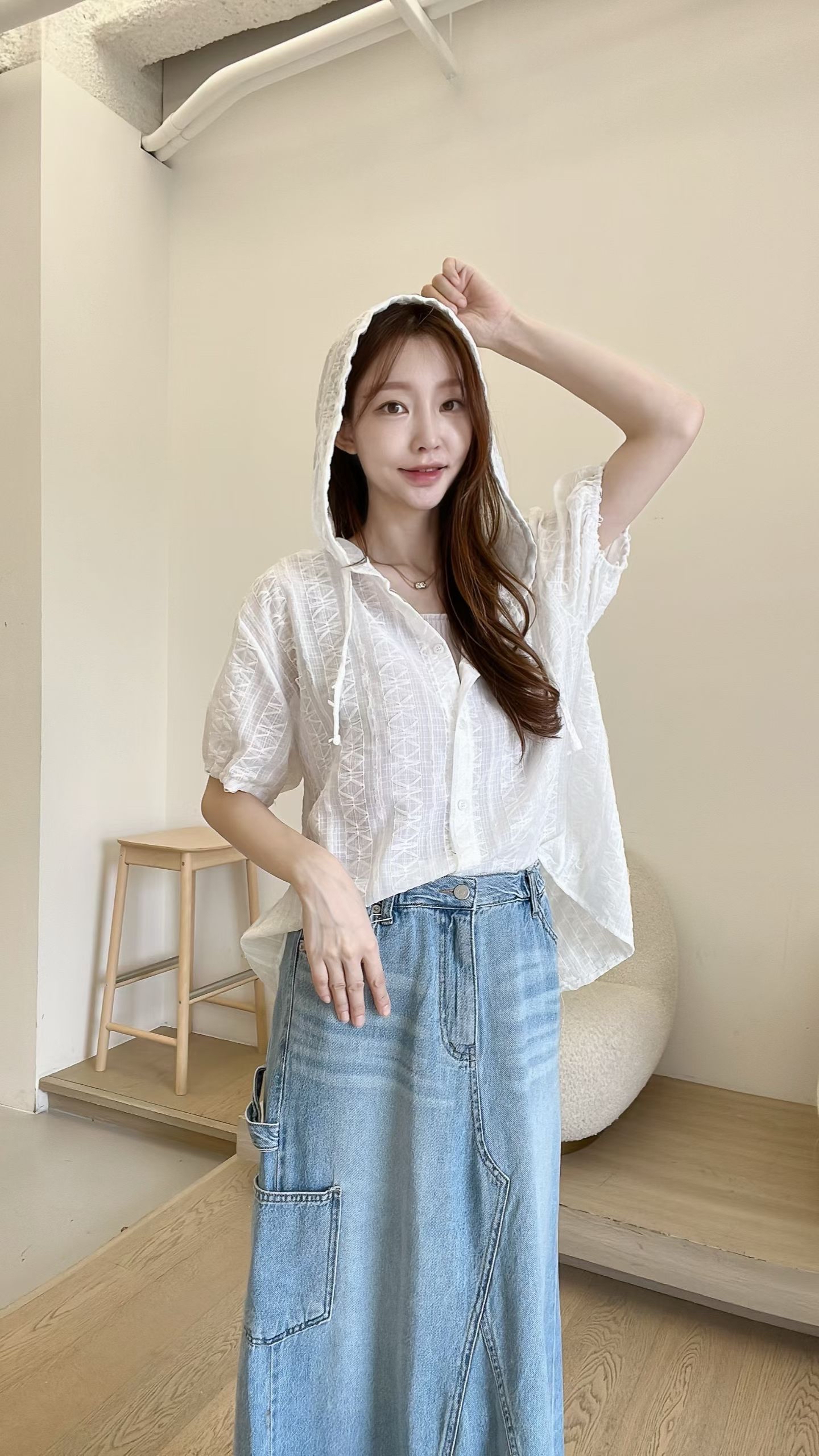 FV27_04 立體布料連帽小外套 (3色)