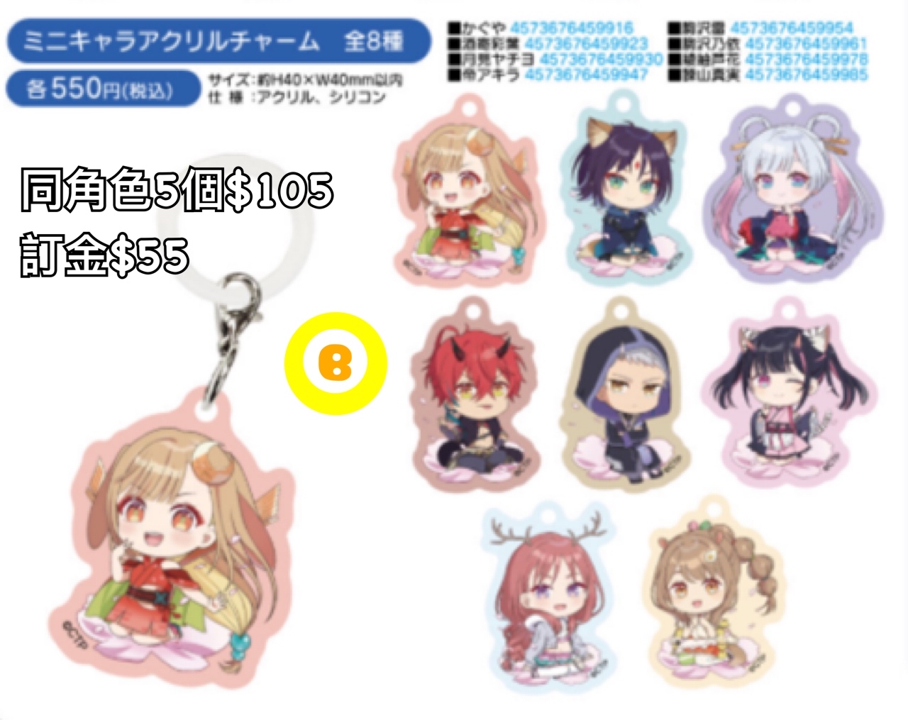 Preorder預訂5/2026年超時空輝耀姬掛件