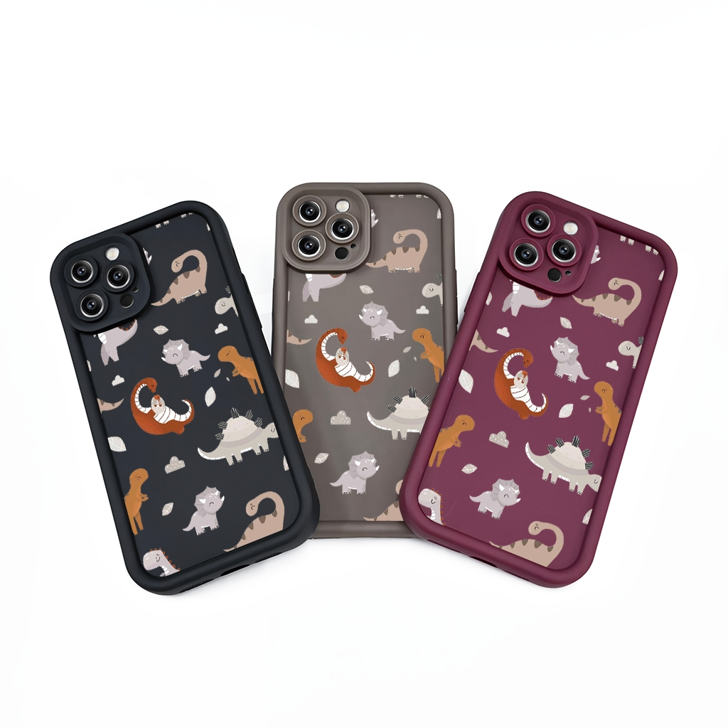 TPU DESIGN CASE PHONE FOR INFINIX - DESIGN DINASOUR A