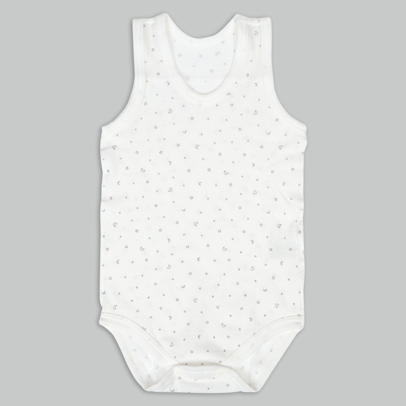 🇯🇵預訂 日本直送🇯🇵星月印花純棉網眼無袖背心包屁衣兩件套