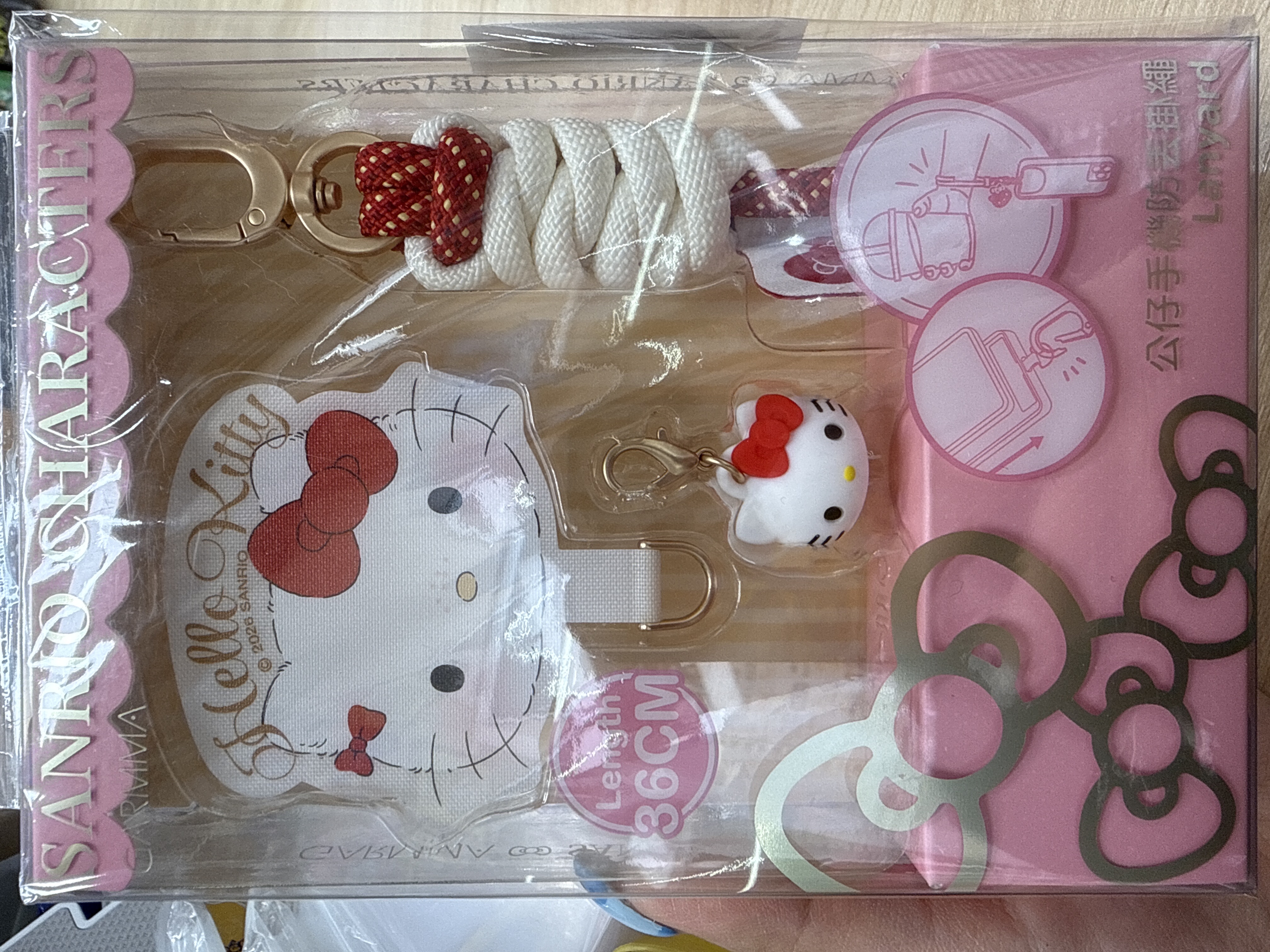 Sanrio 手機繩 36cm — Hello Kitty