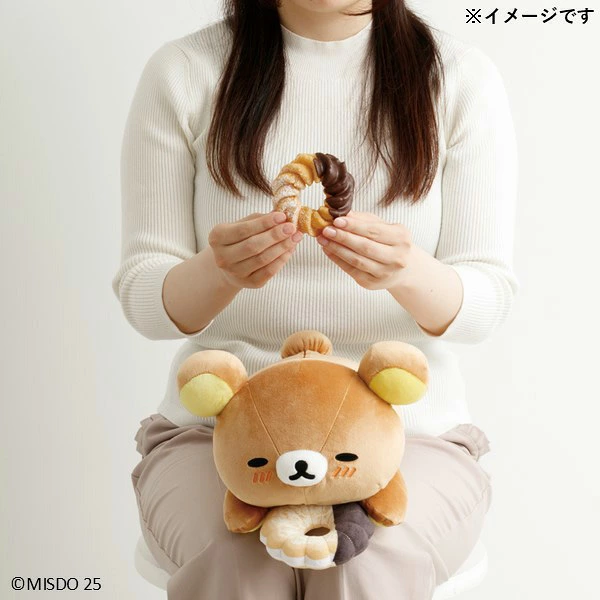 RK 鬆弛熊 9MISTER DONUTx趴趴公仔 啡