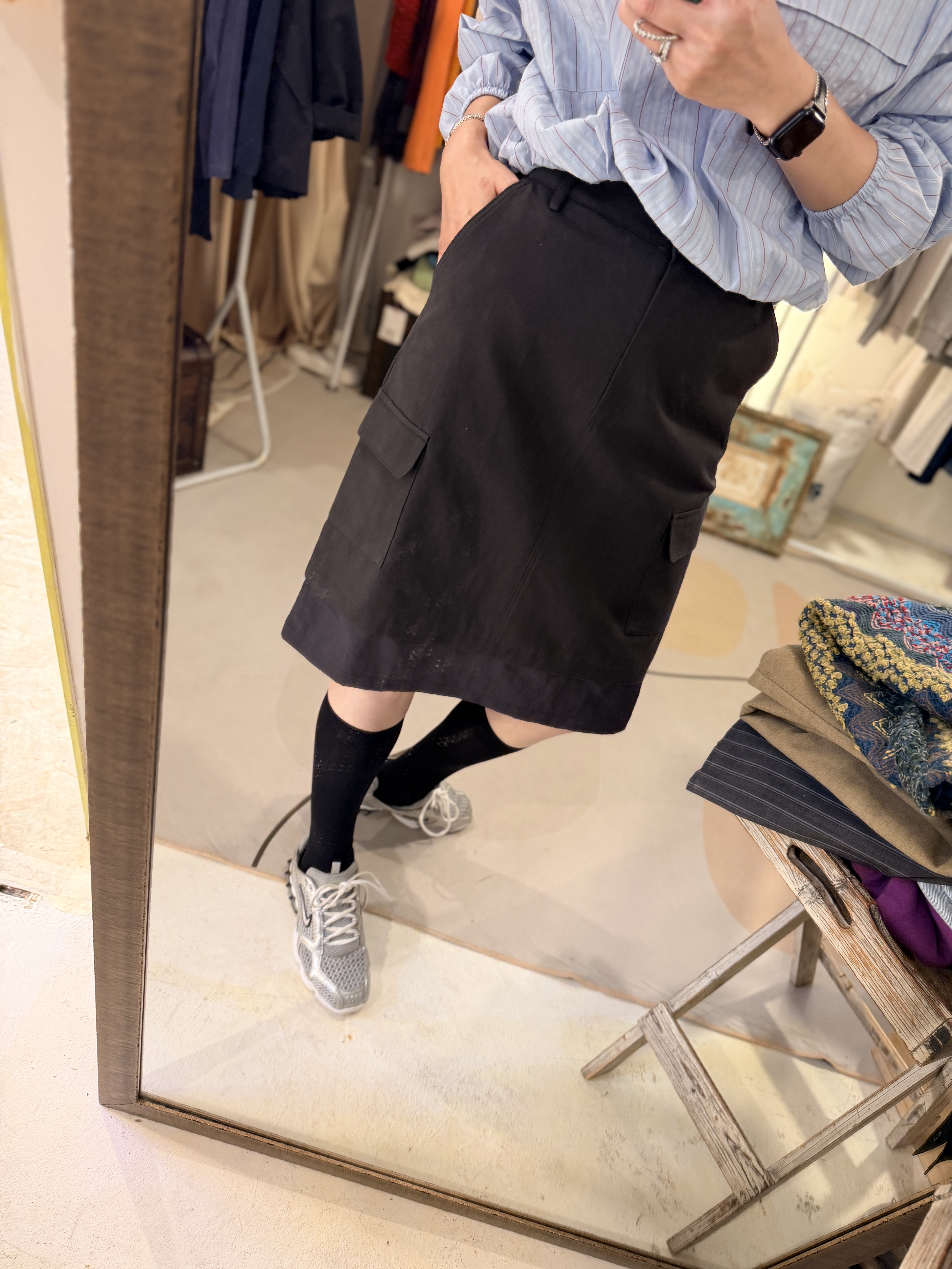 Layer pocket skirt