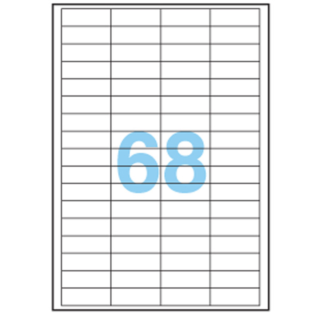 A1896 : ANEOS A4 FSC Multipurpose Label 48.5 x 16.9 mm