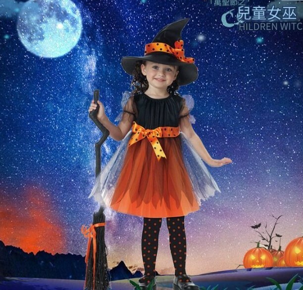 萬聖節服裝 - 女巫系列 - 1套  現貨