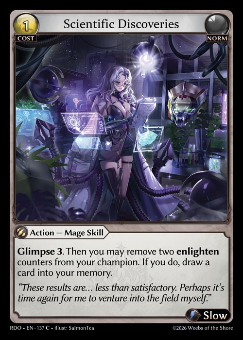 Scientific Discoveries / RDO-137 (C)