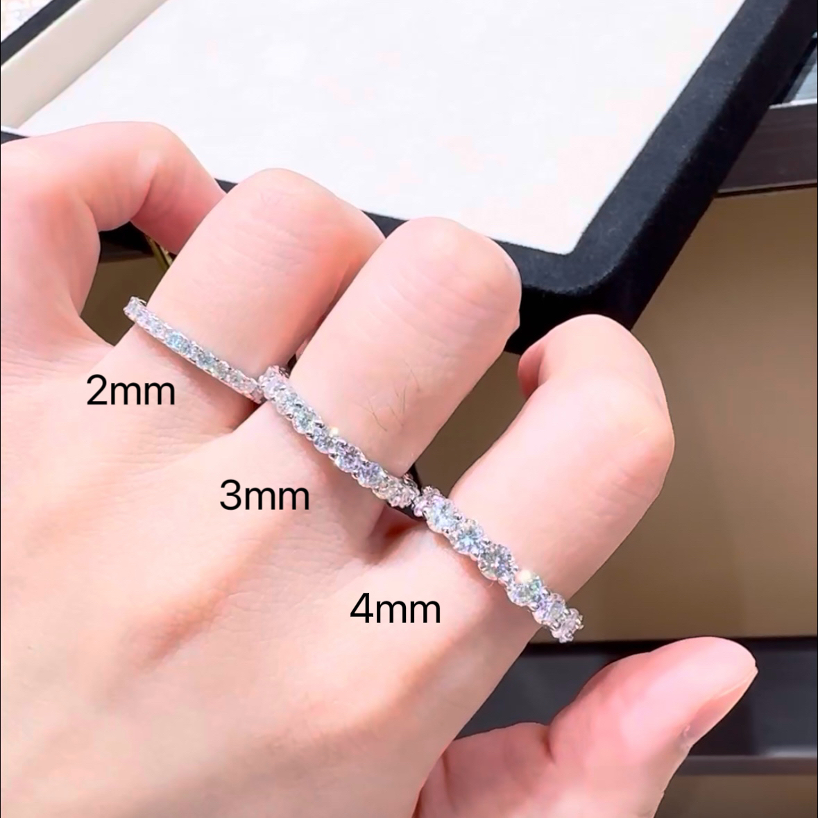 莫桑钻 戒指💍