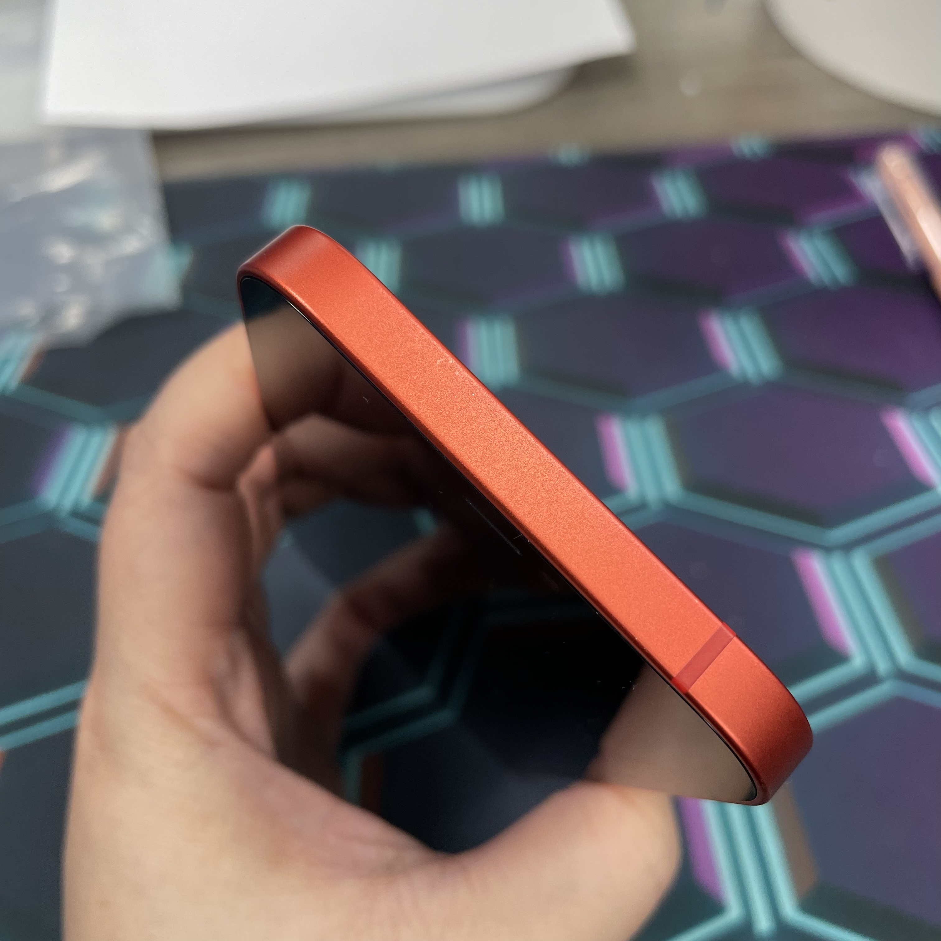*6732 12 完美機 256GB 電100 紅色 red