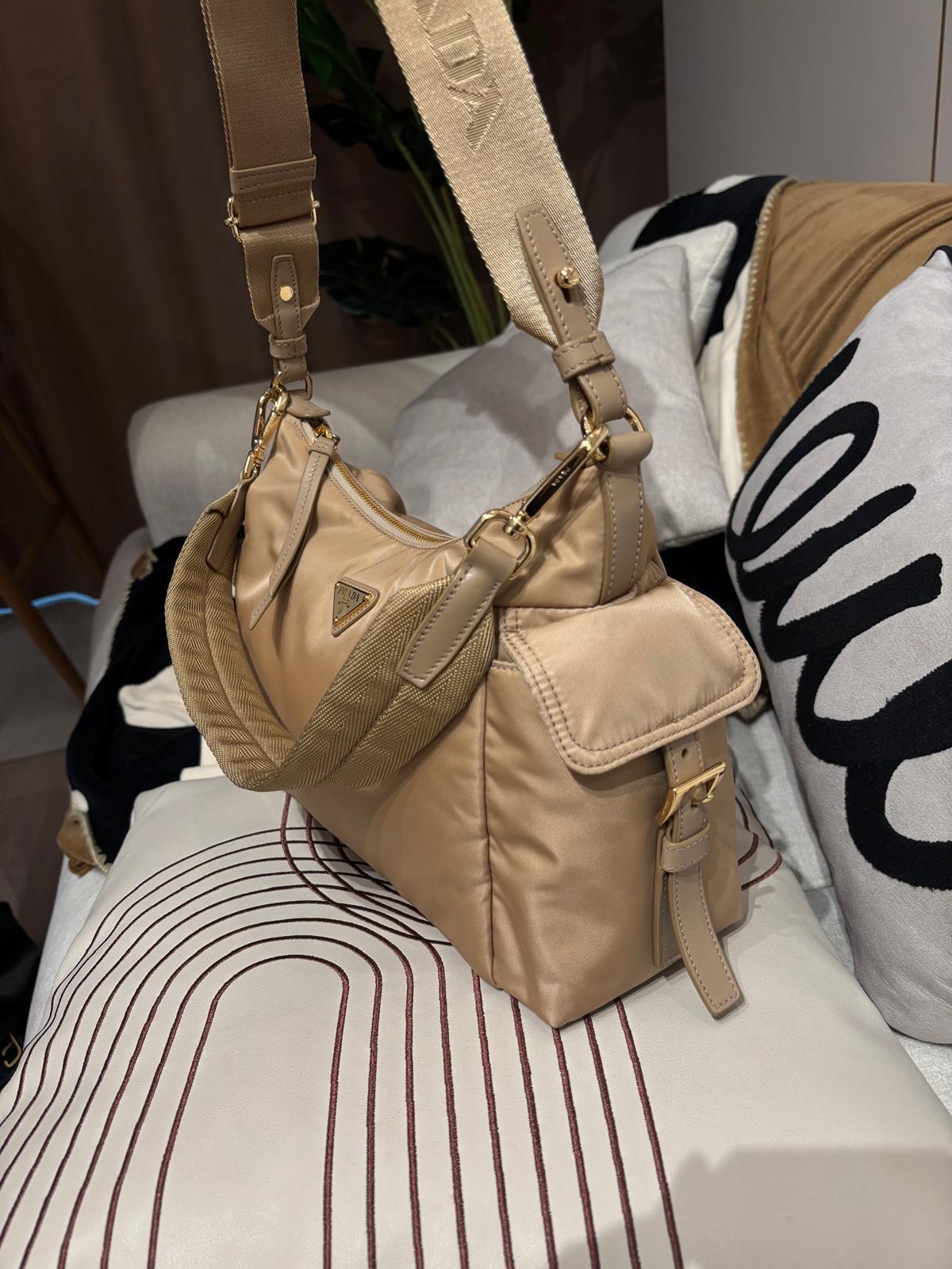 PRADA Re-Nylon Explore Shoulder Bag 1BC264 100%Authentic, 99%New ✅Dust bag