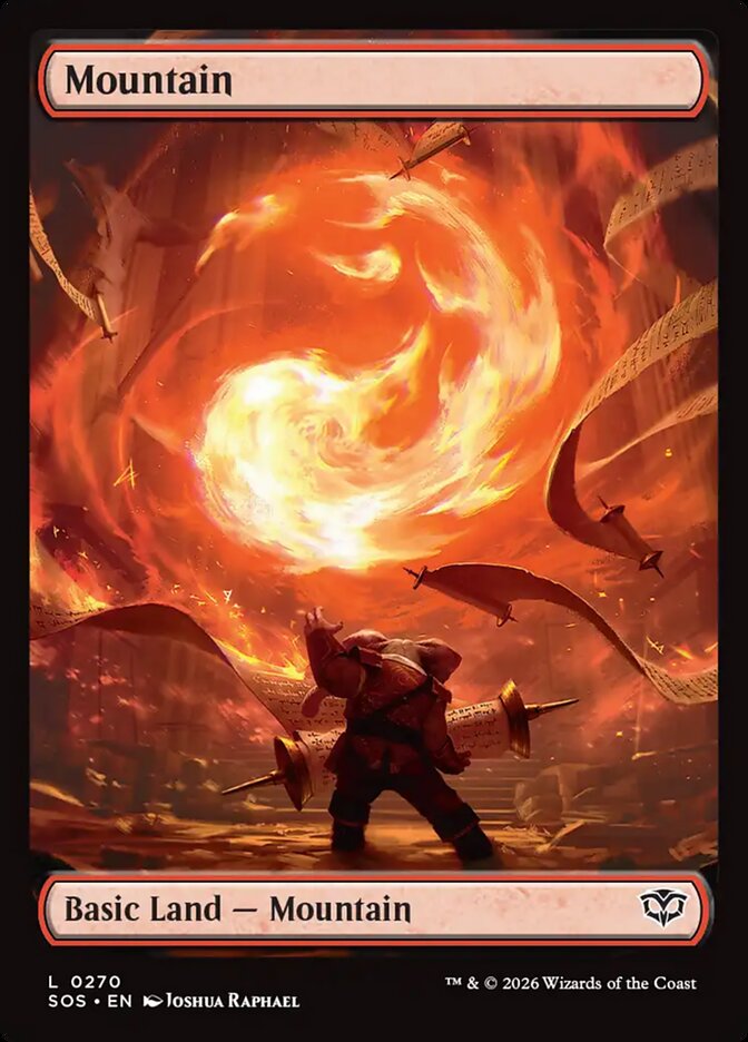 [EN] [Foil] Mountain [SOS-270] C