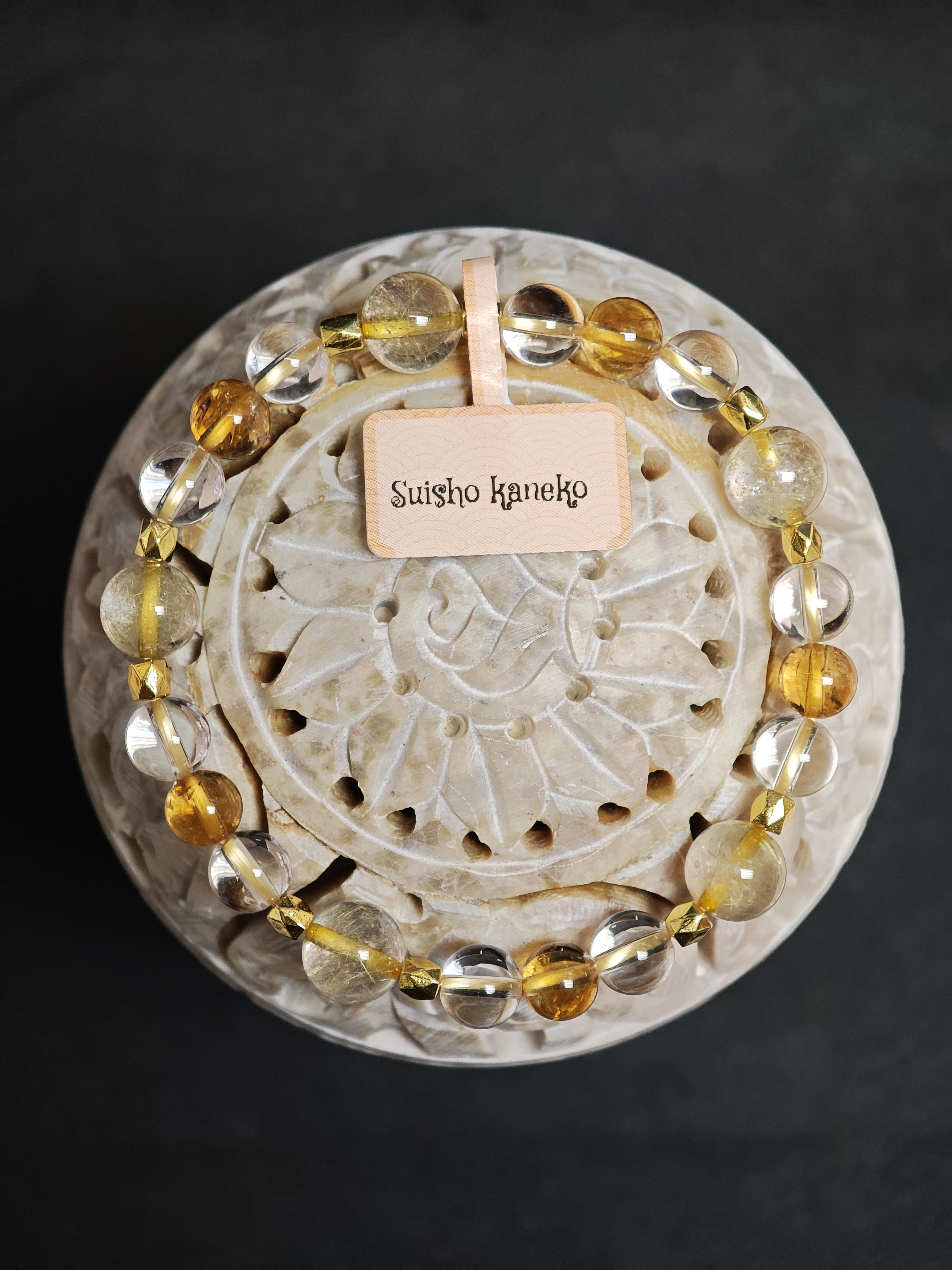 ✨新品DIY水晶手串✨✨金髮晶✨黃水晶✨白水晶✨